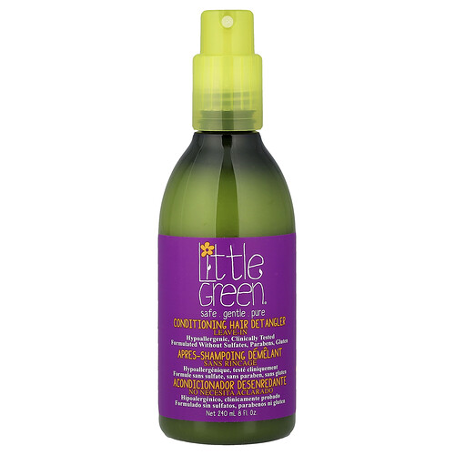 Little Green Leave-In Conditioning Hair Detangler, 8 fl oz (240 ml)