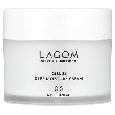 LAGOM, Crema de humectación profunda Cellus, 60 ml (2,02 oz. líq.)