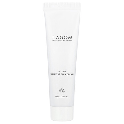 LAGOM, Cellus Sensitive CICA Cream, 2.02 fl oz (60 ml)