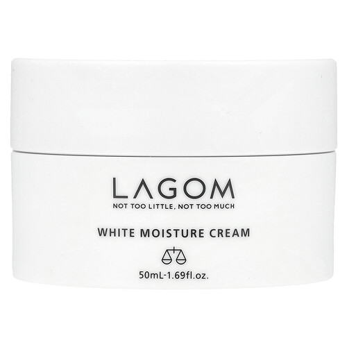 Lagom White Moisture Cream, 1.69 fl oz (50 ml)