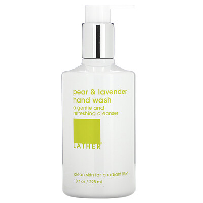 Lather Pear & Lavender Hand Wash, 10 fl oz (295 ml)