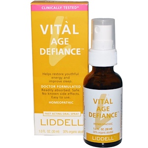 Купить Liddell, Vital Age Defiance, Спрей для полости рта, 1.0 жидких унции (30 мл)  на IHerb