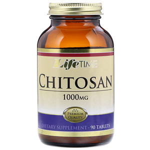 Отзывы о Лайф Тайм, Chitosan, 1,000 mg, 90 Tablets