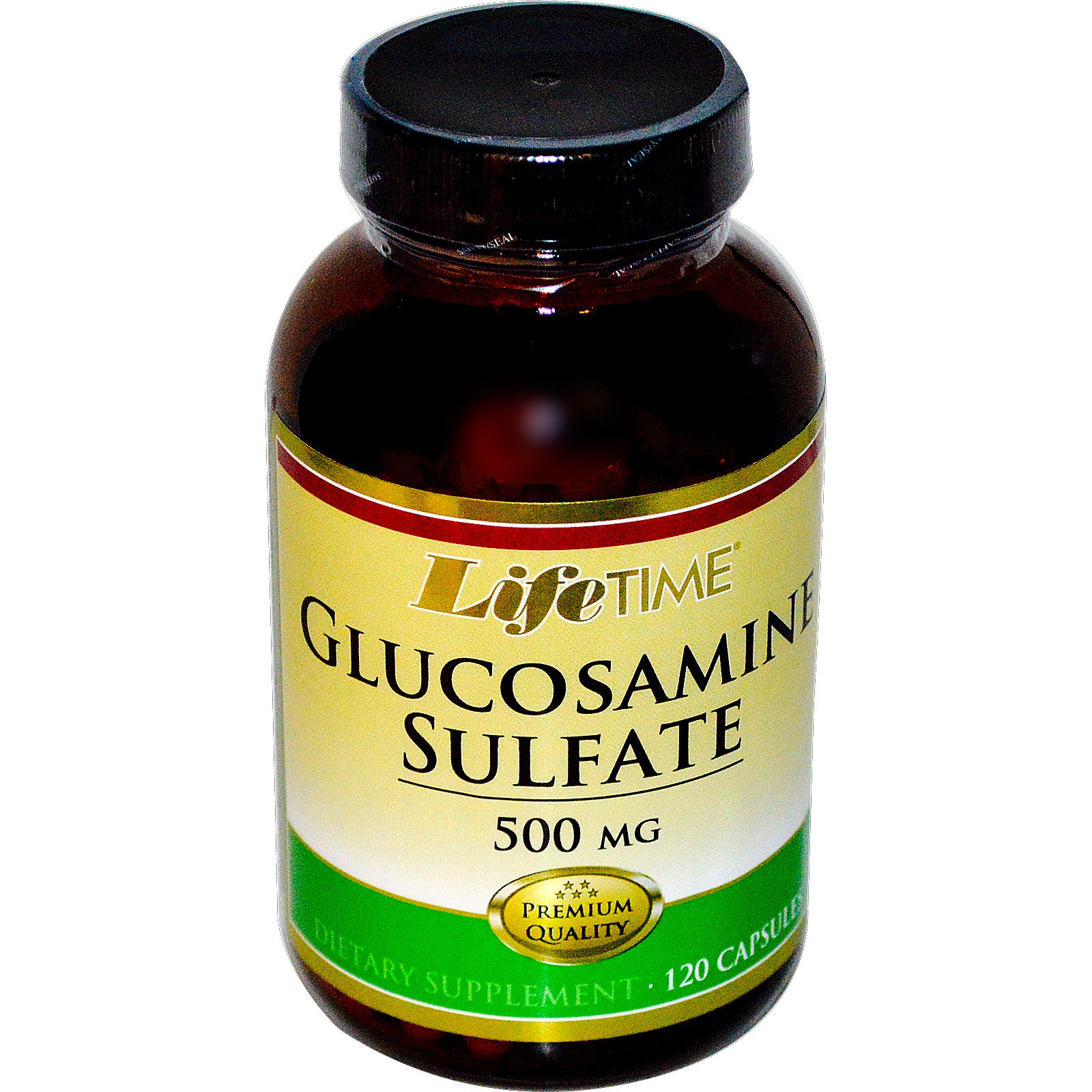 LifeTime Vitamins, Glucosamine Sulfate, 500 mg, 120 Capsules iHerb