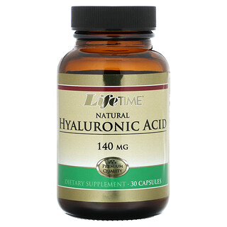 LifeTime Vitamins, Natürliche Hyaluronsäure, 140 mg, 30 Kapseln