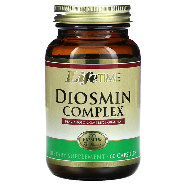 LifeTime Vitamins, Diosmin Complexe, 60 Capsules