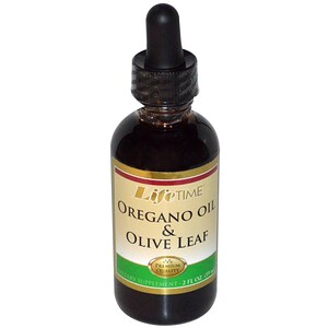 Отзывы о Лайф Тайм, Oregano Oil & Olive Leaf, 2 fl oz (59 ml)