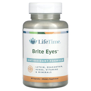 LifeTime Vitamins, Brite Eyes膠囊，抗氧化配方，60粒