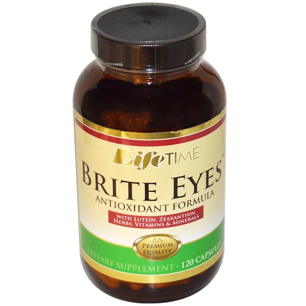 LifeTime Vitamins, Brite Eyes Antioxidant Formula, 120 Capsules iHerb