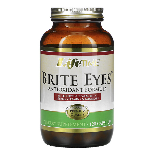 LifeTime Vitamins‏, Brite Eyes Antioxidant Formula, 120 Capsules