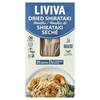 LIVIVA, tăiței shirataki deshidratați, 120 g