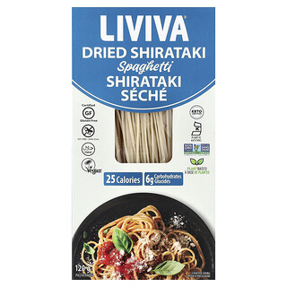LIVIVA, Spaghete Shirataki uscate, 120 g