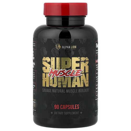 Alpha Lion SuperHuman Muscle, 90 Capsules