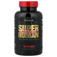 Alpha Lion Super Human Test Natural Testosterone Booster For Men - Muscle Builder, 90 Capsules-1223042