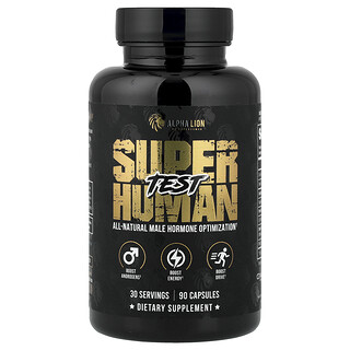 ALPHA LION, SuperHuman Test`` 90 капсул