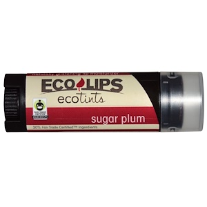 Отзывы о Эко Липс Инк, Ecotints, Lip Moisturizer, Sugar Plum, .15 oz (4.25 g)