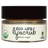 Eco Lips Inc., オーガニック、リップスクラブ、ブラウンシュガー、.5 oz (14.2 g)