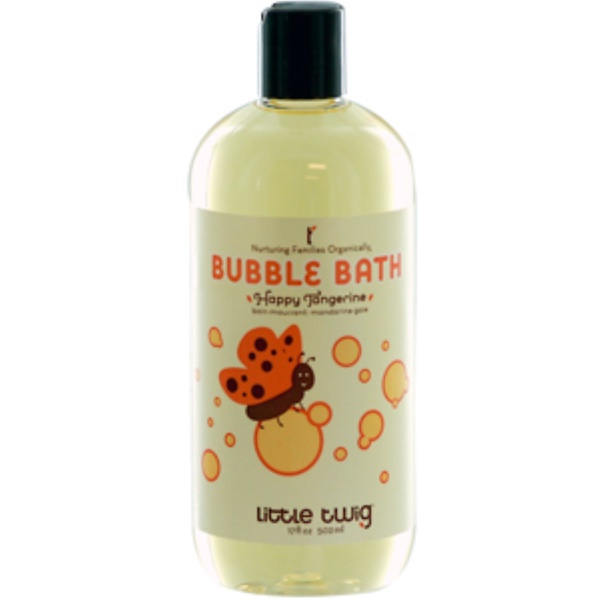 Little Twig, Bubble Bath, Happy Tangerine, 17 fl oz (502 ml) (Discontinued Item) 