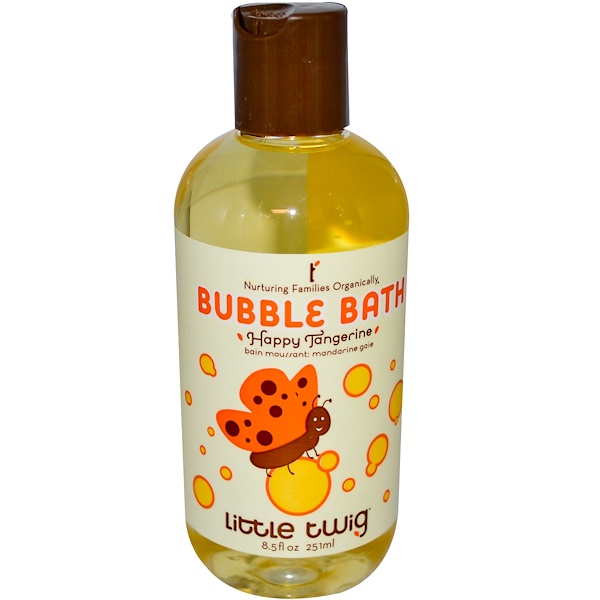 Little Twig, Bubble Bath, Happy Tangerine, 8.5 fl oz (251 ml) (Discontinued Item) 