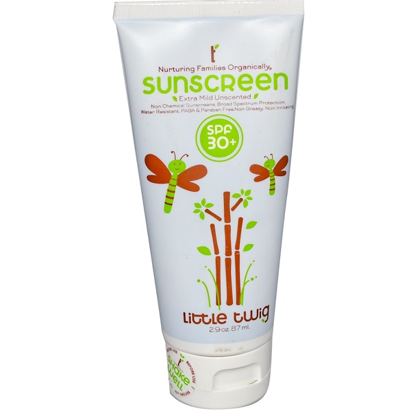 Little Twig, Sunscreen, Extra Mild Unscented, SPF 30+, 2.9 oz (87 ml) (Discontinued Item) 