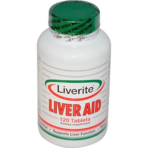 Отзывы о Ливерите, Liver Aid, 120 Tablets