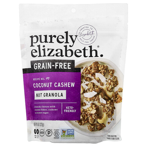 Purely Elizabeth, Nut Granola, Coconut Cashew, 8 oz (227 g)
