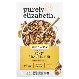 Purely Elizabeth, Superfood 麦片，蜂蜜花生酱，11 盎司（312 克）