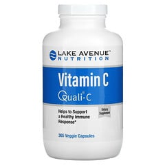 Lake Avenue Nutrition, Vitamin C, Quali-C, 1,000 mg, 365 Veggie Capsules