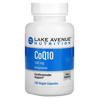 Lake Avenue Nutrition, CoQ10, qualité USP, 100 mg, 120 capsules végétariennes