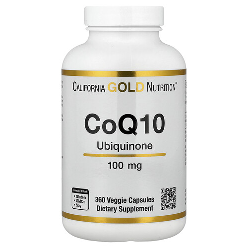 Lake Avenue Nutrition, CoQ10, USP Grade Ubiquinone, 100 mg, 360 Veggie Capsules