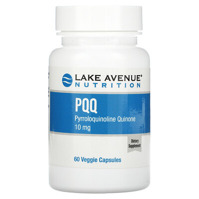 

Lake Avenue Nutrition, PQQ, 10 mg, 60 Veggie Capsules