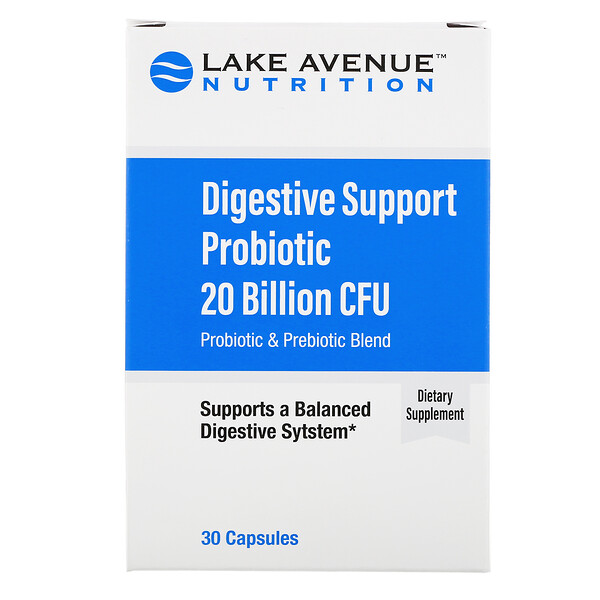 Lake Avenue Nutrition, Digestive Support Probiotic, Probiotic