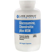 Glucosamine, Chondroitin plus MSM, 360 Veggie Capsules - изображение