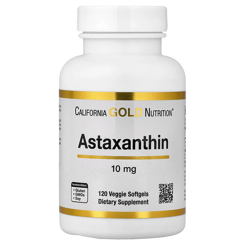 California Gold Nutrition アスタキサンチン 10mg ベジソフトジェル120粒