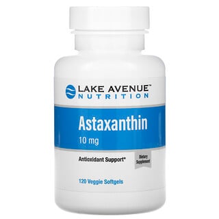 Lake Avenue Nutrition, Astaxanthin, 10 mg, 120 pflanzliche Weichkapseln