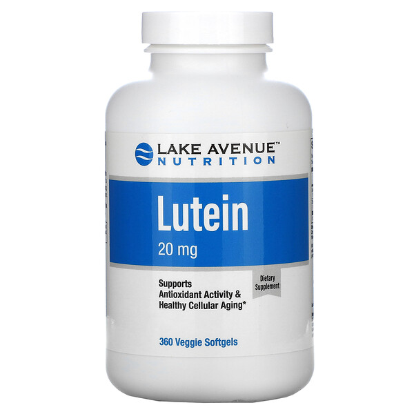 Lutein، 20 مجم، 360 كبسولة نباتية هلامية