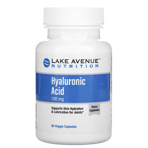 Отзывы о Lake Avenue Nutrition, Hyaluronic Acid, 100 mg, 60 Veggie Capsules
