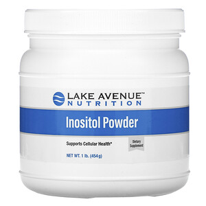 Lake Avenue Nutrition, Inositol Powder, Unflavored, 16 oz (454 g) отзывы