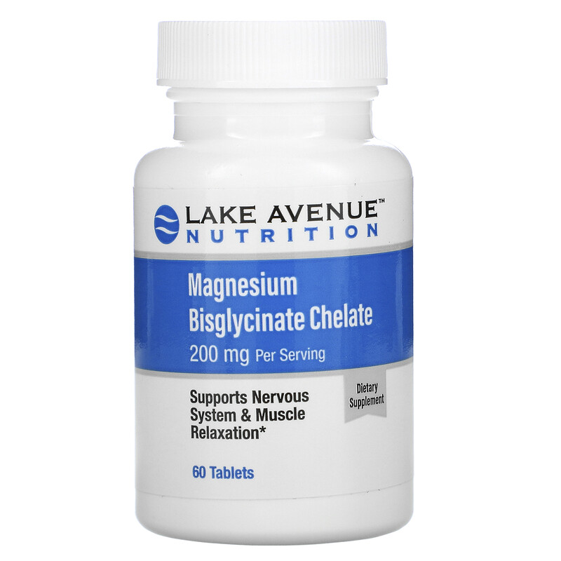 Lake Avenue Nutrition, Magnesium Bisglycinate with Albion Minerals, 100