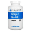 Lake Avenue Nutrition‏, زيت السمك أوميجا-3 وAlaskOmega، عبوة تحتوي على 120 كبسولة هلامية من جيلاتين السمك