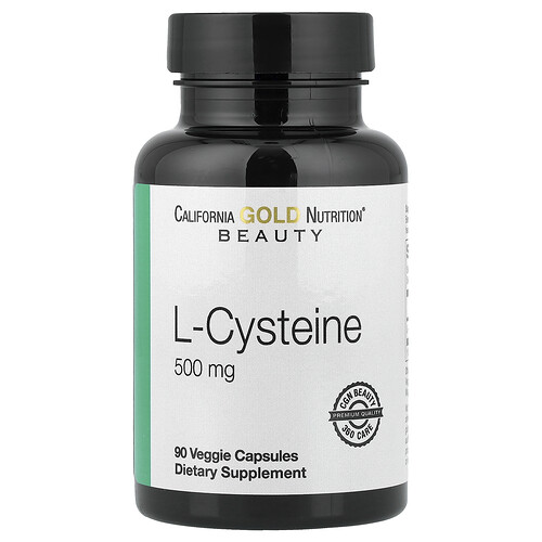 California Gold Nutrition, L-Cysteine, 500 mg, 90 Veggie Capsules