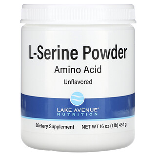 Lake Avenue Nutrition, L-Serine, Serbuk Tanpa Perisa, 1 lb (454 g)
