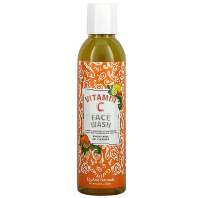 Купить Lilyana Naturals Средство для умывания с витамином C, 188 мл (6, 35 жидких унций)