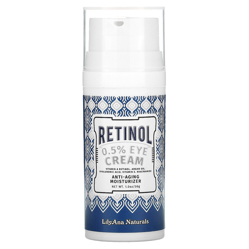 Lilyana Naturals, Retinol 0.5 Eye Cream, 1 oz (30 g)