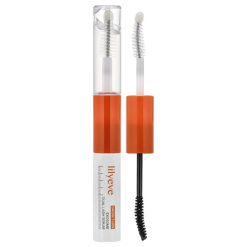 Lilyeve, Grow:Turn Exosome Dual Lash Serum, für dünner werdende Wimpern, 8 ml