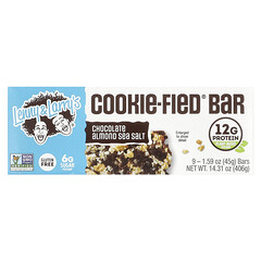 The Complete Cookie, батончик із печивом, шоколад із мигдалем і морською сіллю, 9 батончиків по 45 г