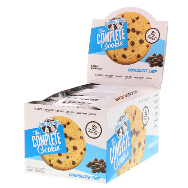 The COMPLETE Cookie, Chocolate Chip, 12 Cookies, 2 oz (57 g) Each