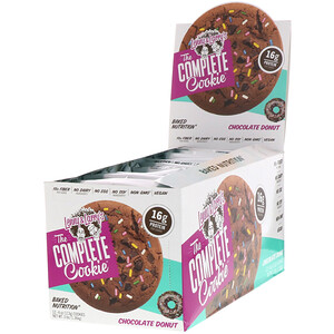 Отзывы о Ленни энд Лэррис, The COMPLETE Cookie, Chocolate Donut, 12 Cookies, 4 oz (113 g) Each