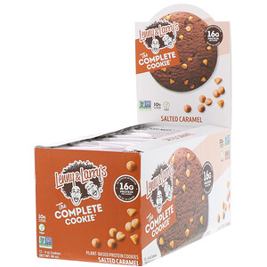 Отзывы о Ленни энд Лэррис, The COMPLETE Cookie, Salted Caramel, 12 Cookies, 4 oz (113 g) Each