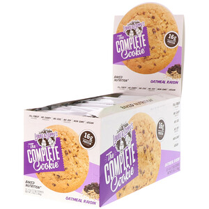 Отзывы о Ленни энд Лэррис, The COMPLETE Cookie, Oatmeal Raisin, 12 Cookies, 4 oz (113 g) Each